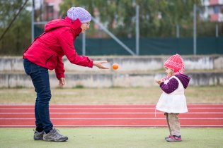 Než postavím Verunku na první metu, bude to chtít ještě trochu tréninku