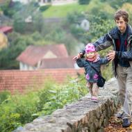 Po exponované trase jedině s jištěním