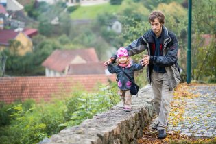 Po exponované trase jedině s jištěním