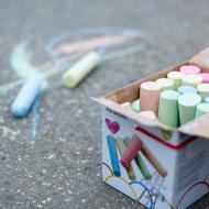 Křídová láska Verunku přes zimu ani náhodou neopustila