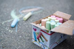 Křídová láska Verunku přes zimu ani náhodou neopustila