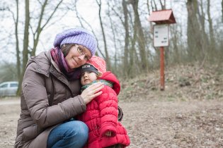 Přitulení na cestě od Antoníčka