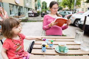 Verunka dělá parádu se svou kavárenskou sadou