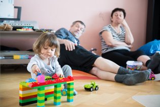 To je panečku pohodička, to hlídání vnoučete!