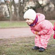 S Karolínkou v Lužánkách - To je ale krásný hovínko!