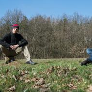 Skupinové foto výpravy na koniklece