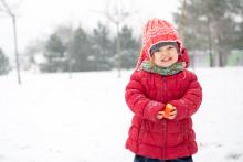 Tati nepruď s tím focením, mně už je zima!