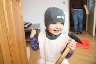 S kladivem je tedy mnohem větší zábava než s paličkou