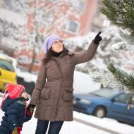 To je ten dáreček, který jste tu pověsili s dědou a babičkou?