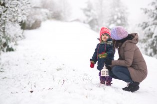 S Betlémským světlem jsme se letos museli brodit závějemi