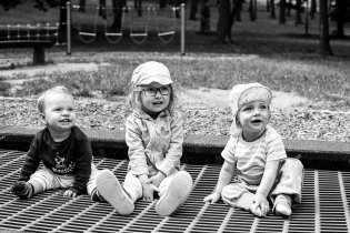 S Adámkem na trampolíně