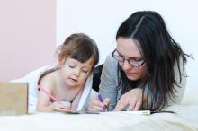 Na omalovánkách aktuálně frčí celá rodina