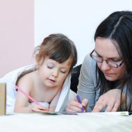 Na omalovánkách aktuálně frčí celá rodina