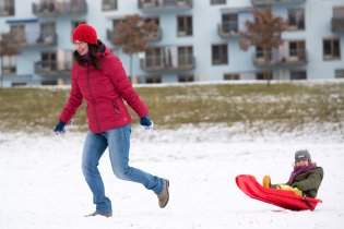Káťa má na zimní sporty natrénováno