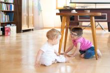 Farní sál v Křižanově velmi dobře posloužil jako tělocvična