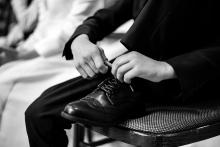 Na tento obřad se tradičně děti šňoří jako na svatbu