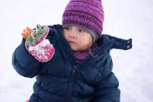 Bystrčtí krokodýli evidentně žerou i sníh