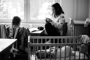 Než se uvaří snídaně, je potřeba se nějak zabavit