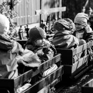 Na zahradní železnici zde mají dokonce i opravdický tunel!