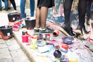 Korzo Krymská - street party umí i v Praze