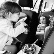 První autooběd ve čtyřech jsme úspěšně absolvovali v Třebíči