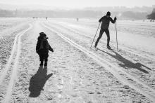 Magistrála na přehradě - Verunka už by se nejradši taky skouzla