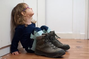 Verunku lákají toulavý boty