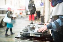 Začátek Restaurant day u Piláta byl poněkud deštivý