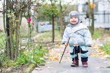 Štastný zahradnický klouček Radovan