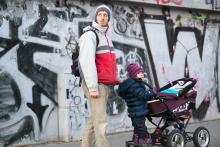 Verunka se pevně drží dobrého bidla