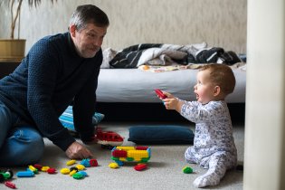 Hele dědo, kostička!