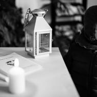 Betlémské světlo vyzvedáváme v protestantském kostele na Chodově...