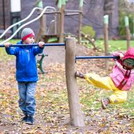 Vojtovi zas ukázala, co už umí na hrazdě