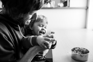 Veselá snídaně ve farní kavárně