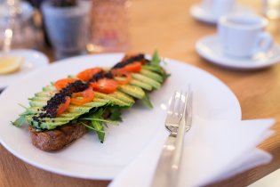 Víkend zakončujeme topinkou s avokádem, mňam!