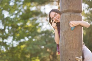 Tatínek fotí, takže maminku opravdu nikdo nejistí?!