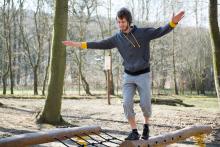 Udržet balanc v takovém větru? Nemožné!