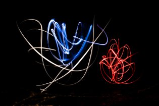 Pořád slavíme! Modrá = Radovánek, Bílá = Tom, Červená = Verunka