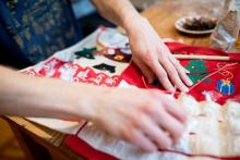 ...takže mají děti krásný ručně plněný makrobiotickými pamlsky