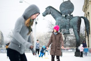 Pod koňafou jsme zjistili, že bruslařské umění člověk jen tak nezapomene
