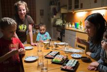 Decentní oslava decentního výsledku prvního kola prezidentské volby