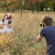 Ale tady je to ještě lepší - rychle cvakej, než to sluníčko zaleze!