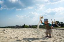 Na největším pískovišti v Brně mají velejemný píseček