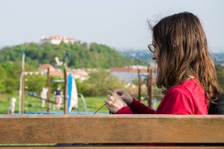 To se to seká jednu řadu za druhou s takovým výhledem