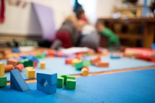 Mobilní dětský koutek a tři skvělé hlídačky zajistili...