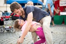 Rozjíždíme to na česnekových slavnostech, Verunka naštěstí nic s česnekem nejedla