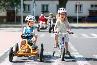 Svišti na dopravním hřišti
