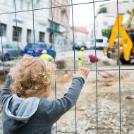 Povinná zastávka u bagrů při každé cestě do města