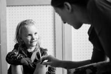 Setkání dvou kapiček na tvořivé dílničce