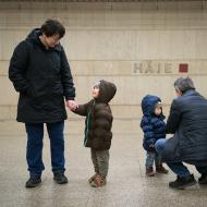 Ve čtyřech letech poprvé v metru? To je v Háji!